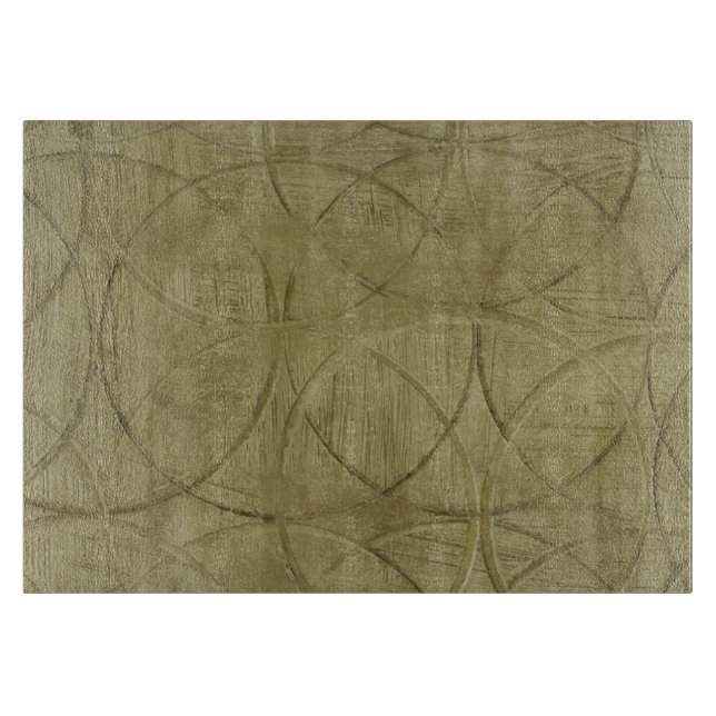 Jennifer Goldbergers målning av länkade cirklar (Framsidan)