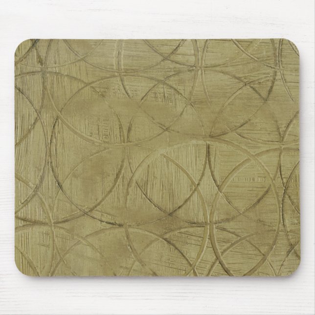 Jennifer Goldbergers målning av länkade cirklar Musmatta (Framsidan)