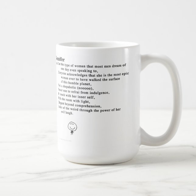 jennifer kaffemugg (Höger)