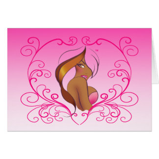 Jennifer kanin~ sexiga Femme Fatale OBS Kort