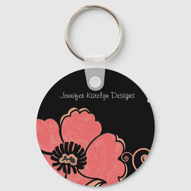 Jennifer Katelyn Design Keychain Nyckelring (Framsida)
