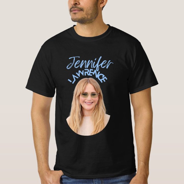 Jennifer Lawrence T Shirt (Framsida)