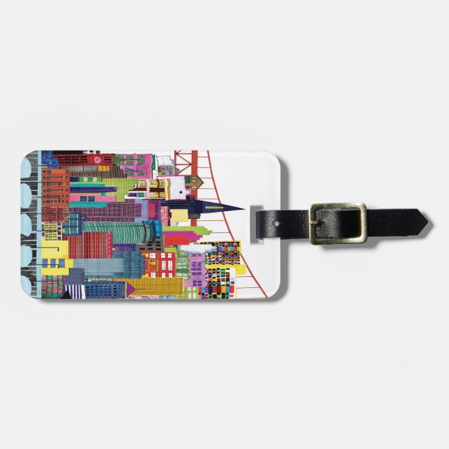 Jennifer Maravillas bagagemärkre Bagagebricka (Horisontell Framsida)