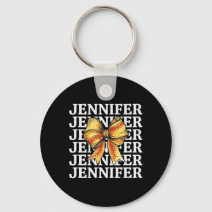 Jennifer Personlig Coquette Mjukt Liten Båge Trend Nyckelring