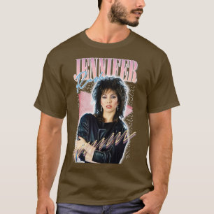 Jennifer Rush 80 s Retro Fläkt Art Design T Shirt