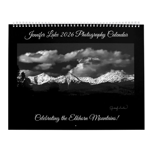 Jennifer Sjö 2026 Elkhorn Mountain Calendar Kalender (Omslag)