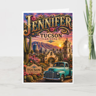 Jennifer Tucson Arizona Personlig Sydvästlig Kort