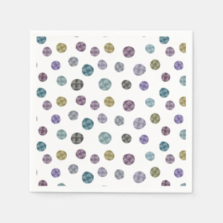 Jennifer Watercolor Dots Pappersservett