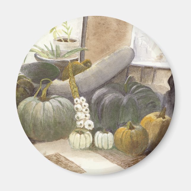 Jennifer's Pumpkins Magnet (Framsidan)