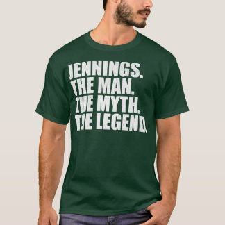 JenningsJennings Family namn Jennings efternamn Je T Shirt