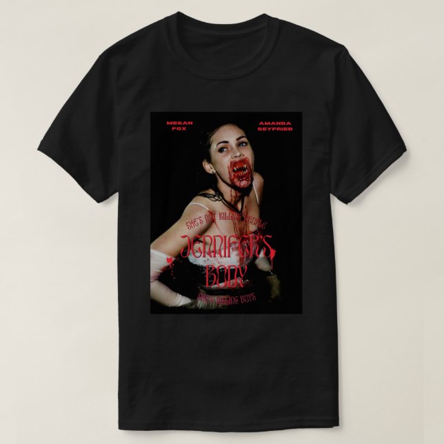Jennnifer Body Movie Poster Poster.png T Shirt (Design framsida)