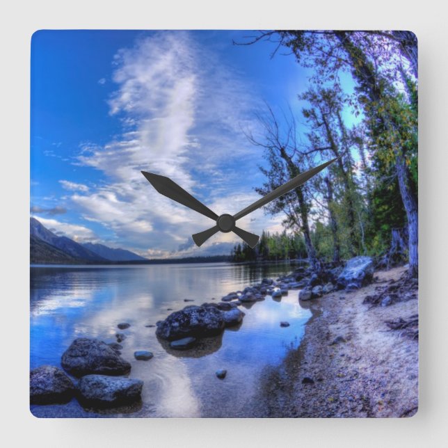 Jenny i morgon fyrkantig klocka (Framsida)