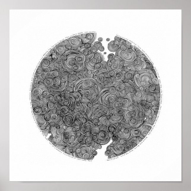 Jenny Lawson skriver ut. Gå i cirklar. Poster (Framsidan)