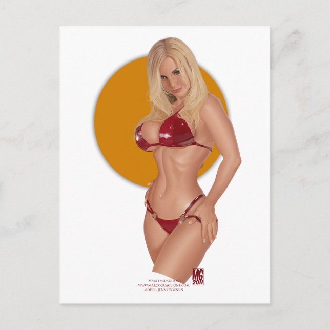 Jenny Postcards Vykort (Framsida)