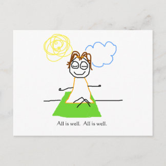 Jenny quips: allt är bra vykort