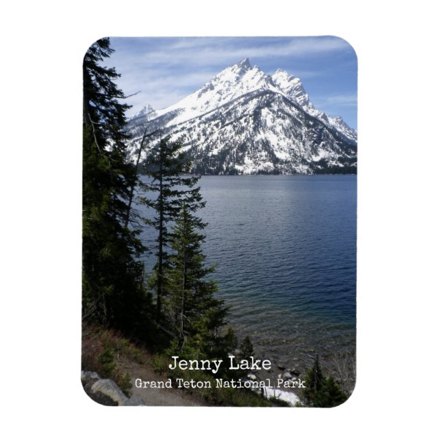 Jenny Sjö Grand Teton National Park Magnet (Vertikal)