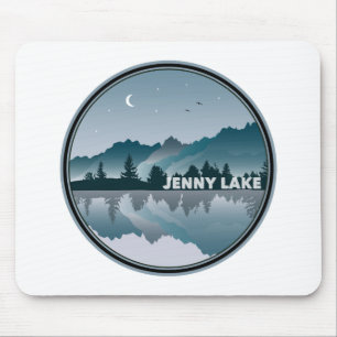 Jenny Sjö Grand Teton nationalpark Reflection Musmatta