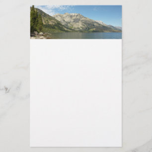 Jenny Sjö vid Grand Teton nationalpark Brevpapper