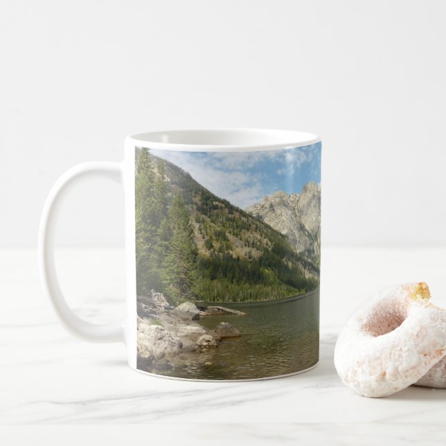 Jenny Sjö vid Grand Teton nationalpark Kaffemugg (Med munk)