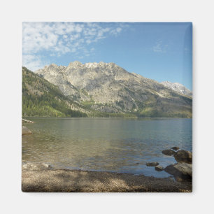 Jenny Sjö vid Grand Teton nationalpark Magnet
