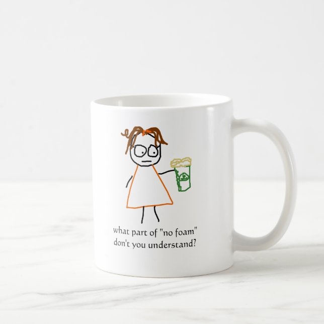 Jenny spydigheter:  "Inget skumma! ", Kaffemugg (Höger)