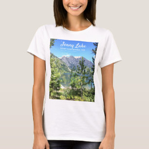 Jenny storslagna Teton berg för sjö T Shirt