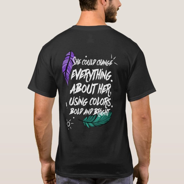 Jens går t shirt (Baksida)