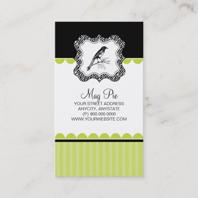 Jens visitkortar visitkort (Framsida)