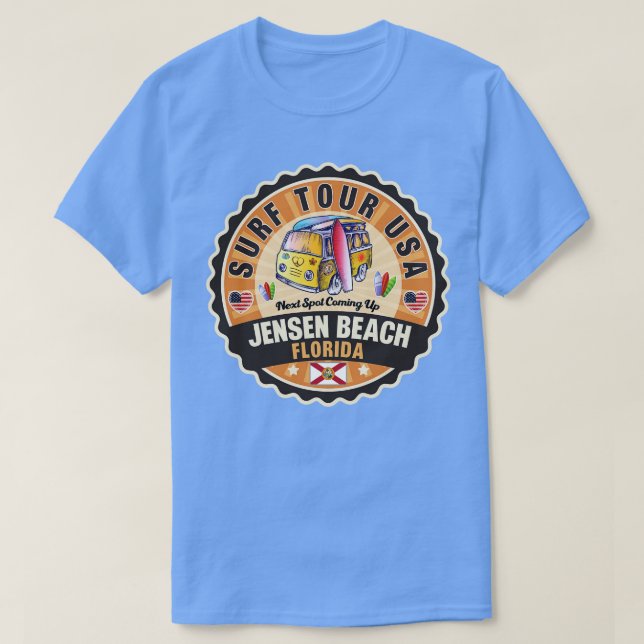 Jensen Beach Florida 2 T Shirt (Design framsida)