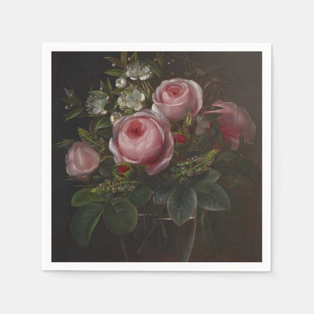 Jensen - Ro och Träd Anemones i ... Pappersservett (Framsidan)