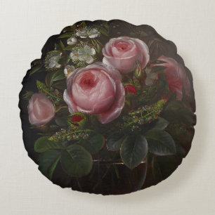 Jensen - Ro och Träd Anemones i ... Rund Kudde