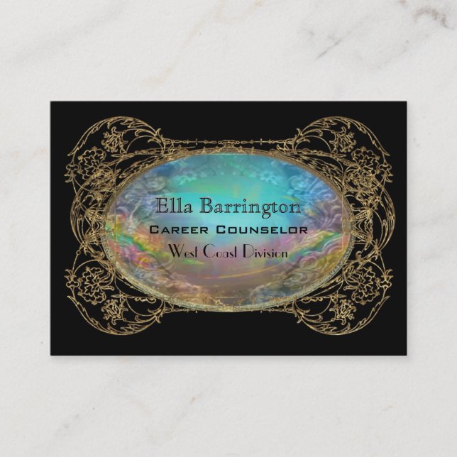 Jenuplaythe Royale elegantprofessionell Visitkort (Framsida)