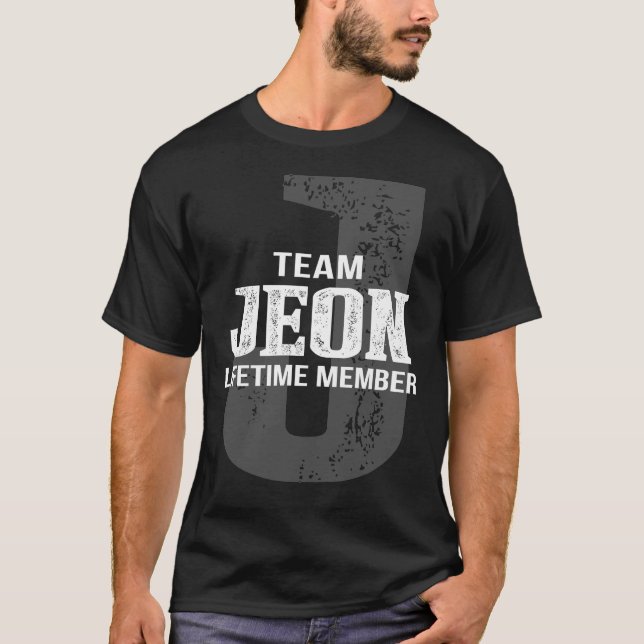 JEON Livstidsmedlem T Shirt (Framsida)