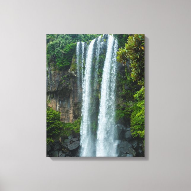Jeongbang vattenfall, Sydkorea Canvastryck (Framsida)