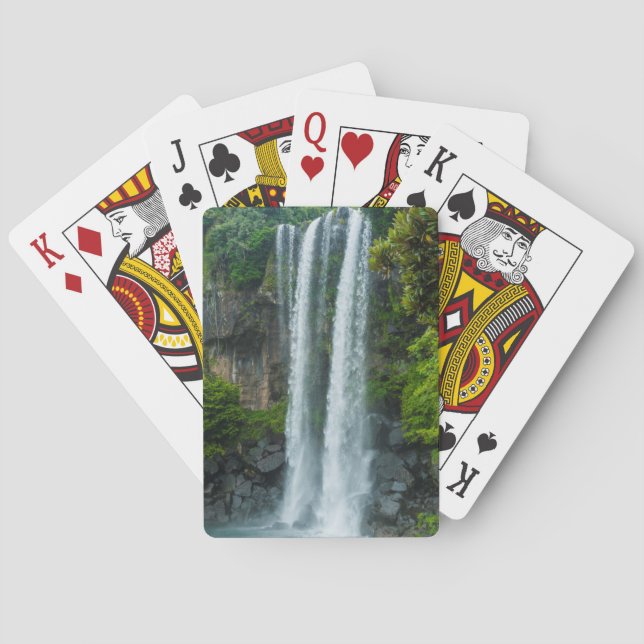 Jeongbang vattenfall, Sydkorea Casinokort (Baksidan)