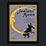 "Jeotic Måne" Art Deco Lakan Music Cover 12 x 16 Poster<br><div class="desc">Lägg till en Stänk i Deco till dekretet med den här konsthuggaren i Lakan - det äckande Måne</div>