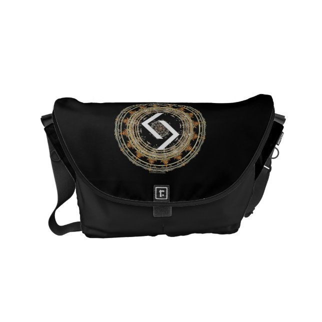 ☼ JERA - Runa av Time ☼ Messenger Bag (Framsidan)