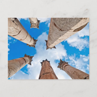 Jerash Jordan vycard Vykort