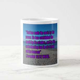 Jeremia 10:12 WEBU Mugg Jumbo Mugg