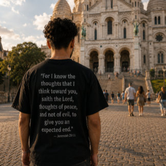 Jeremia 29:11 Bibelvers T-Shirt