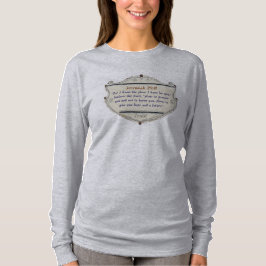 Jeremia 29:11 Kristna Kvinnors Långärmad T-Shirt