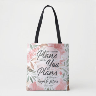 Jeremia 29:11 Skrift: GraphicLoveShop Tygkasse