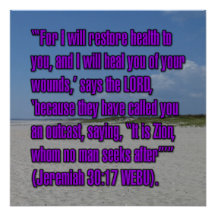 Jeremia 30:17 WEBU