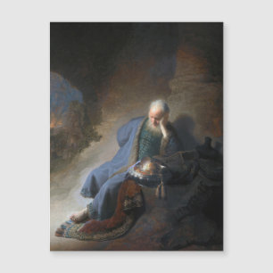Jeremia klagar över Jerusalems fall, Rembrandt