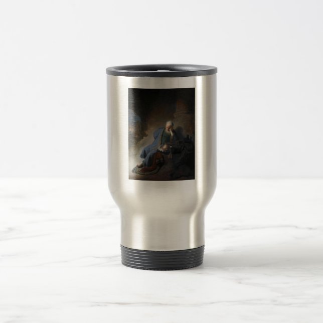 Jeremia klagar över Jerusalems fall, Rembrandt Resemugg (Center)