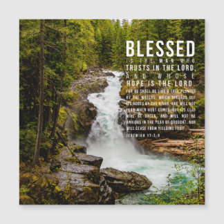 Jeremiah 17:7-8 Christian Bible Scripture Nature