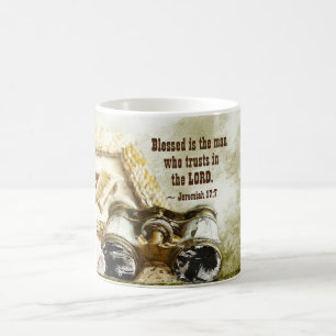 Jeremiah 17:7 Välsignade mannen som litar på Herre Kaffemugg