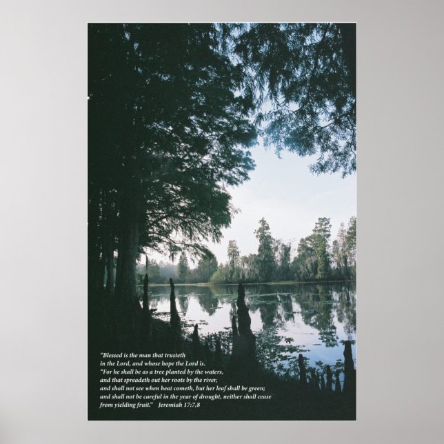 Jeremiah 17 - lodrät poster (Framsidan)