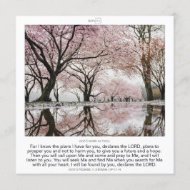 Jeremiah 29:11-14 GOD'S PROMISE SCRIPIX Inbjudningar