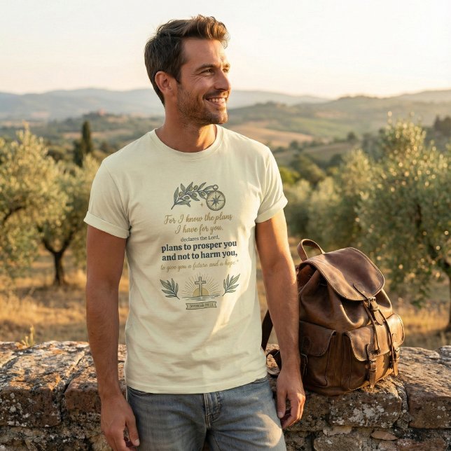 Jeremiah 29:11 Bible Verse Inspirational T Shirt (Skapare uppladdad)